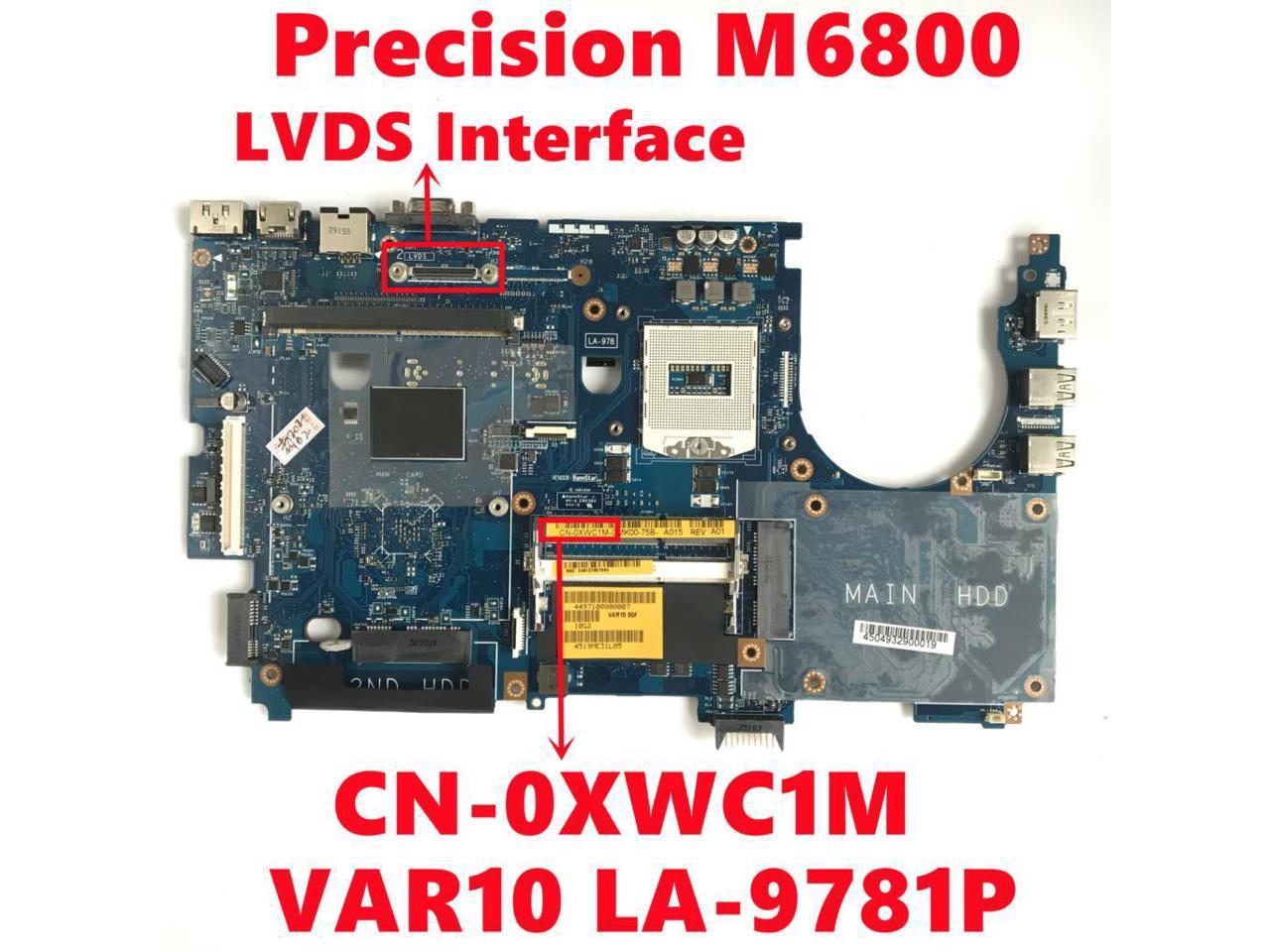 Dell Precision M6800 Mainboard Laptop Reparatur LA-9781P 