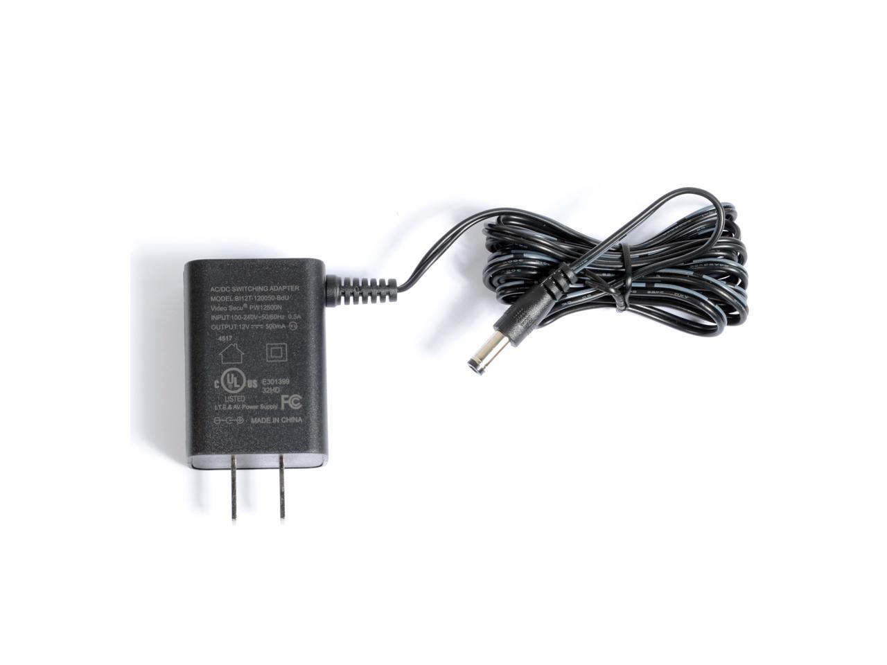 Videosecu Cctv Security Camera Power Supply 12v Dc 500ma Regulated Switching Adapter 4090