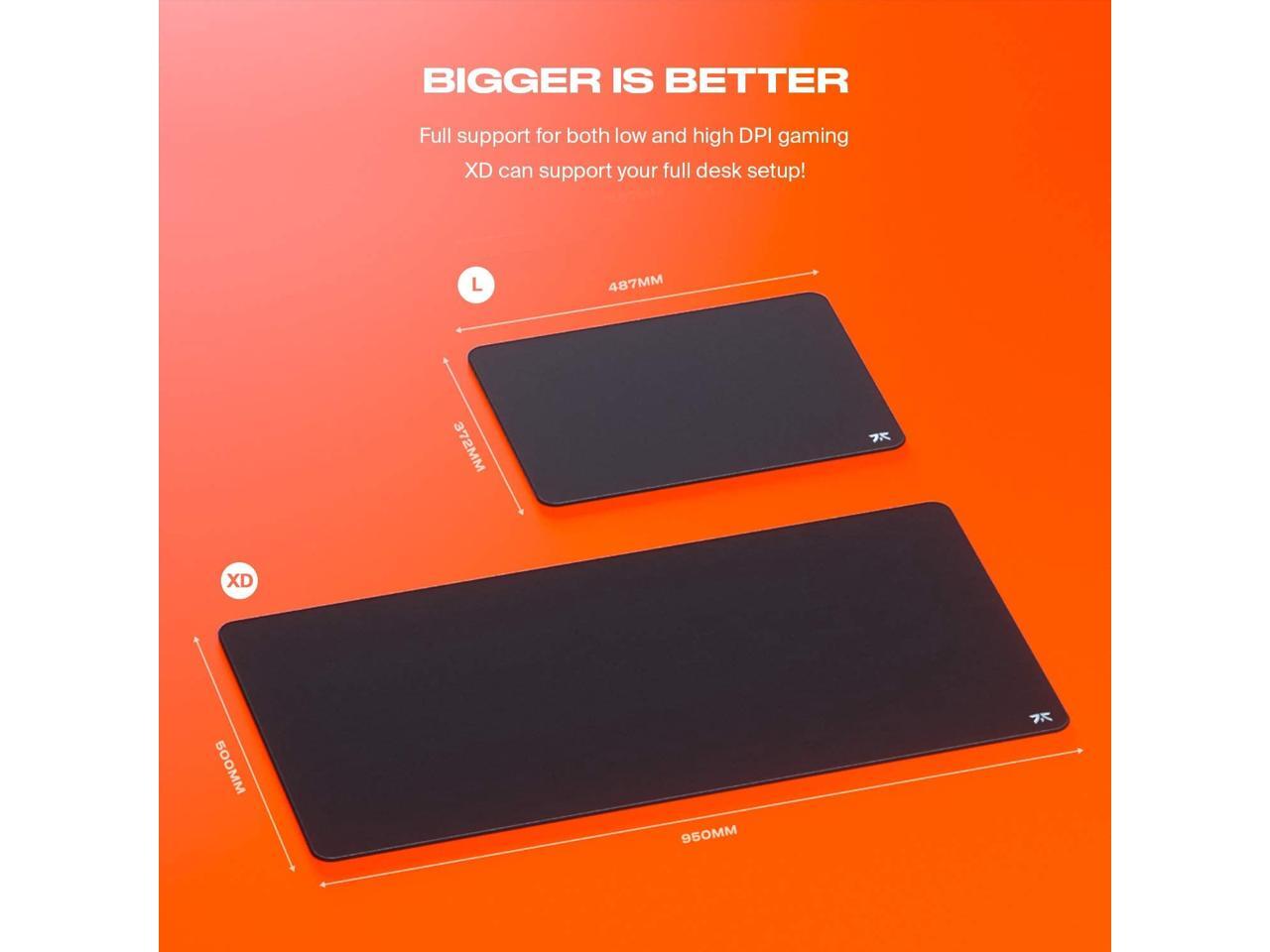 Fnatic Dash XD Extended Pro Gaming Mouse Mat for Esports with 
