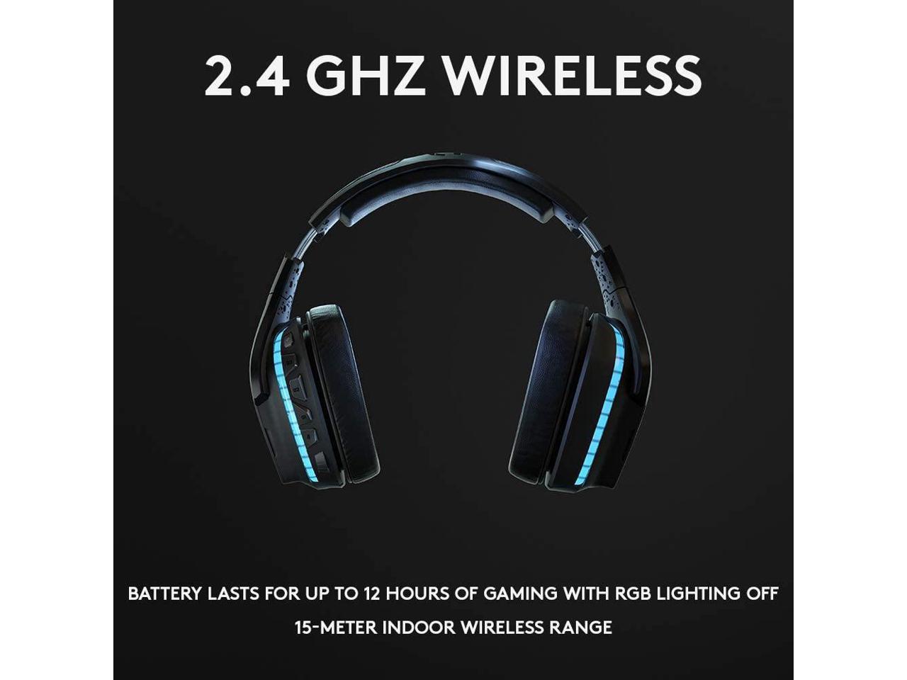 Refurbished Logitech G935 Wireless 71 Surround Sound Rgb Lightsync Gaming Headset Stereo 4870