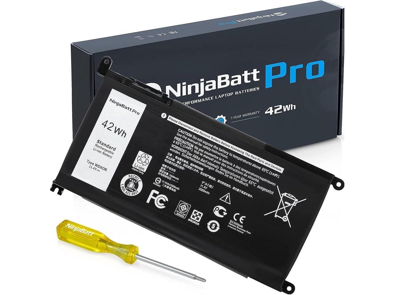 NinjaBatt Battery for Dell P69G YRDD6 Inspiron 15 5000 7000 Series 15-5000  15-7000 13-7000 5570 5567 7579 5578 5568 7569 5579 5565 7573 13 7378 5378  7368 5379 5368 7375 - [42Wh/] 