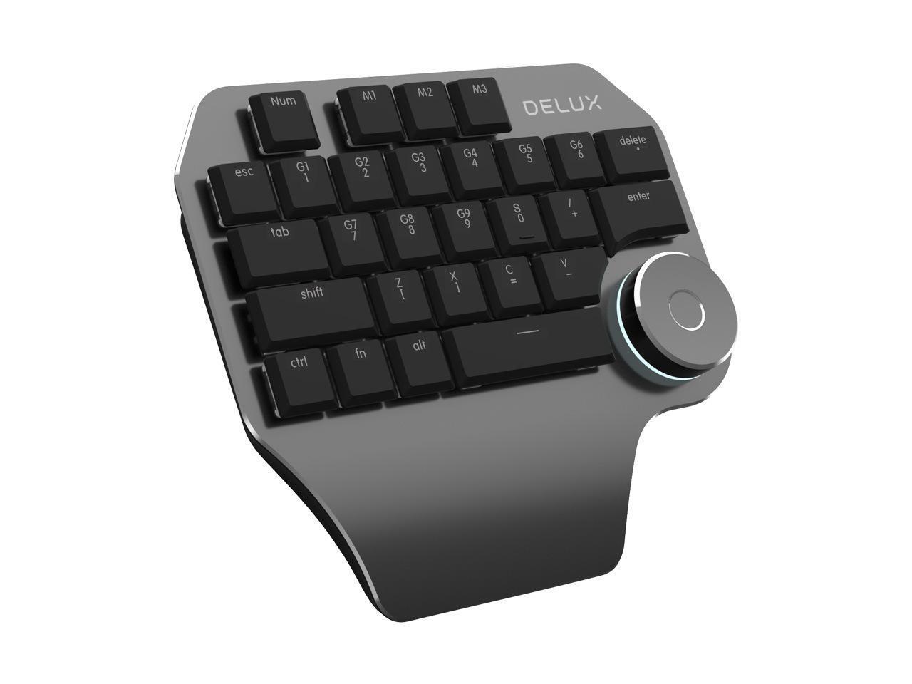 Gemdeck One Hand Gaming Keyboard RGB Backlit 29 Keys Portable Mini razer-huntsman-mini-gaming-keyboard-computers-tech-parts
