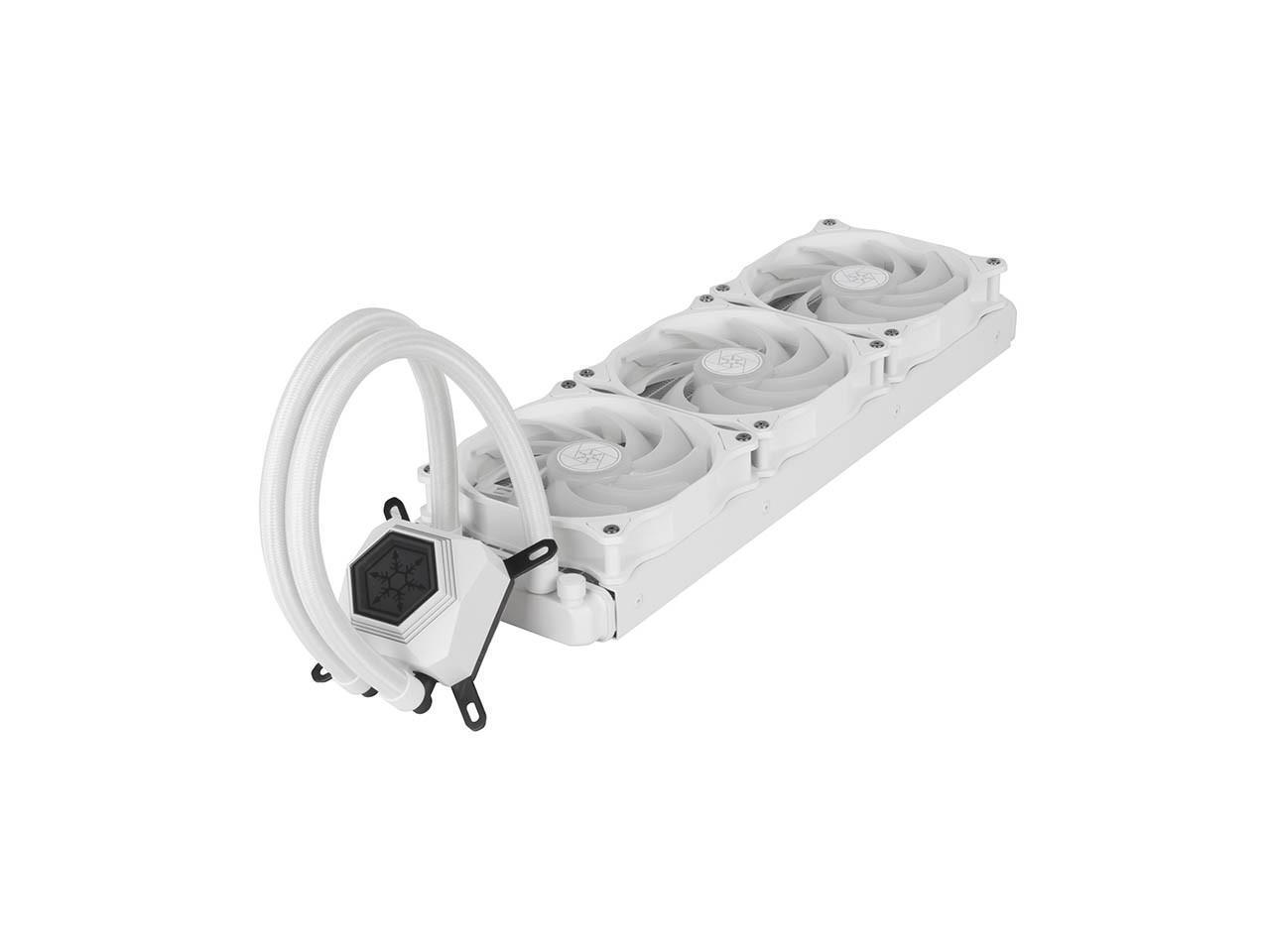 SilverStone PF360ARGB White AIO CPU Liquid Cooling/ARGB/ Triple 120mm
