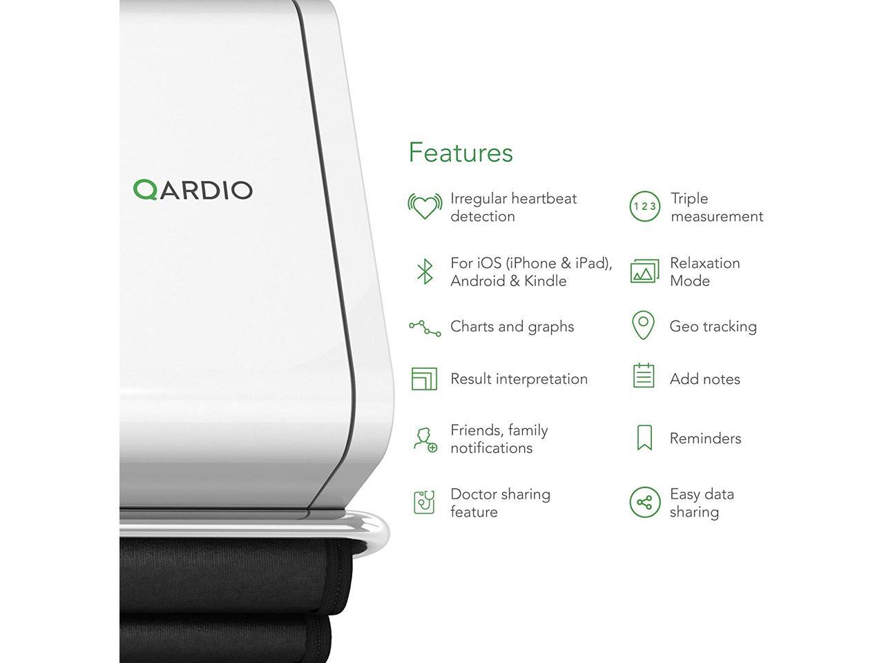 QardioArm Wireless Smart Blood Pressure Monitor (iOS and Android, Apple