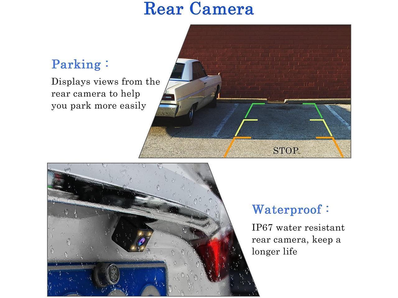 Video Car Electronics 【2018 New Version】CHORTAU Mirror Dash Cam 4.8