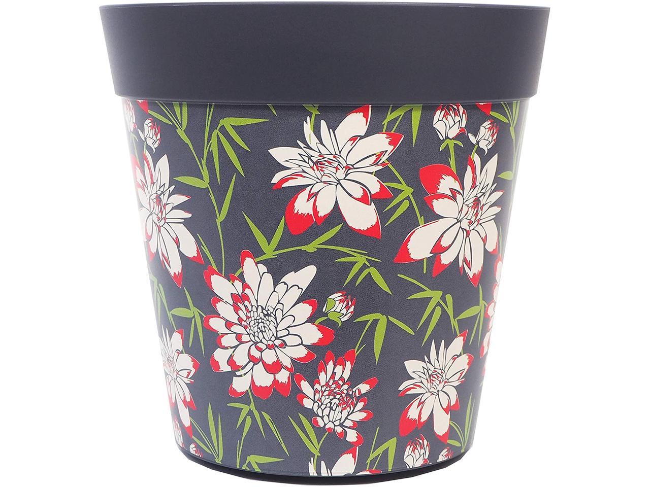 Hum FlowerPots Decorative Flower Pots Indoor & Outdoor Usage 22cm diameter