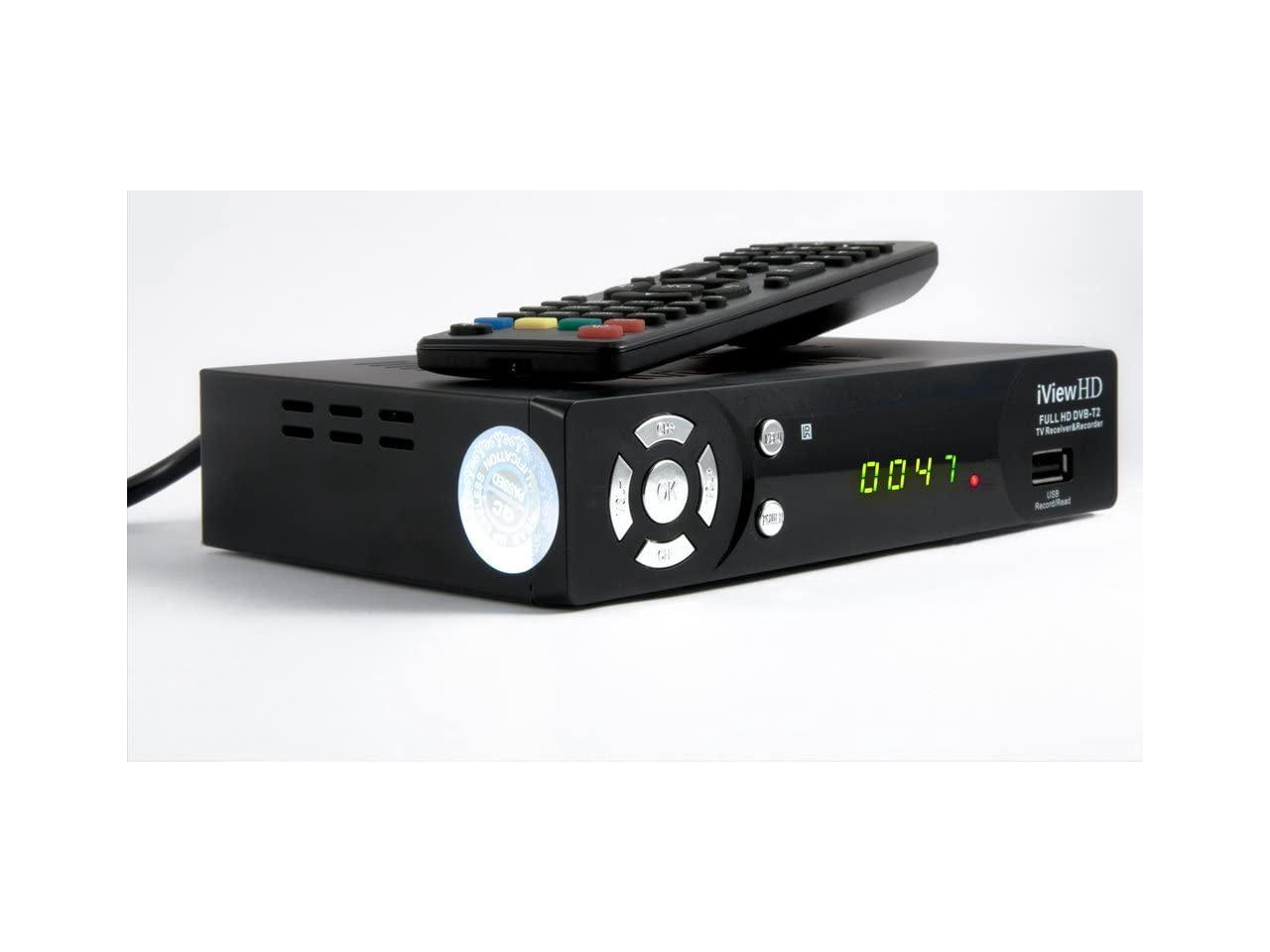 HD Set Top Freeview Recorder Digital TV Receiver Box H.265 Box Plus USB Socket 