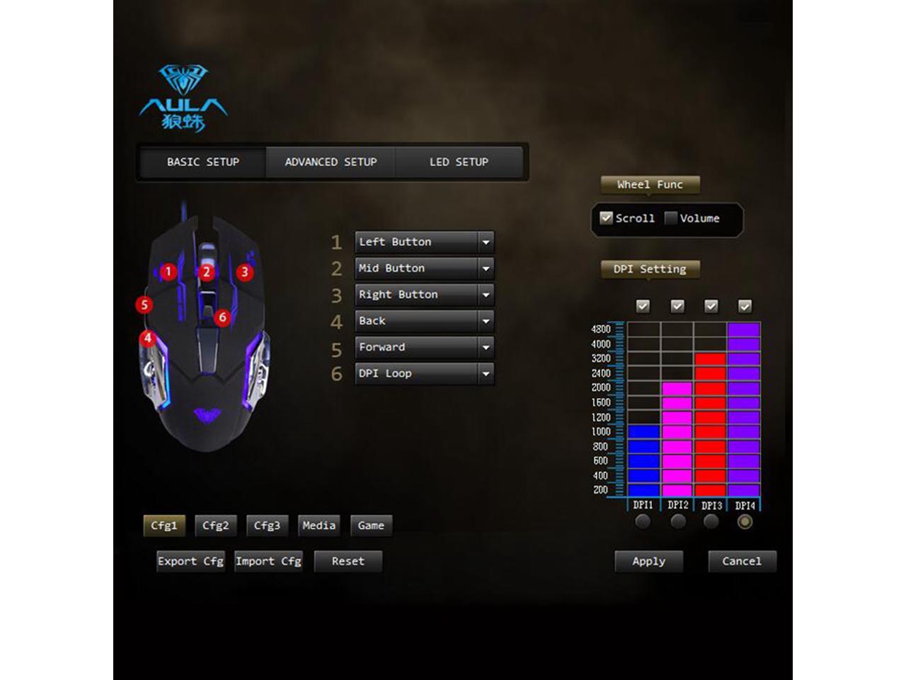 aula mouse dpi aula mouse dpi
