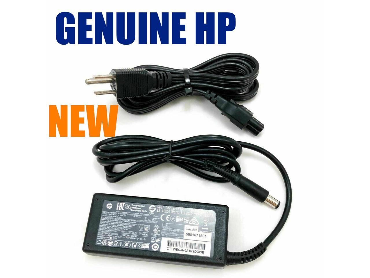 New Genuine Hp 65w Ac Dc Adapter Charger L39752 001 L40094 001 Ppp019l S Wcord Oem 2913