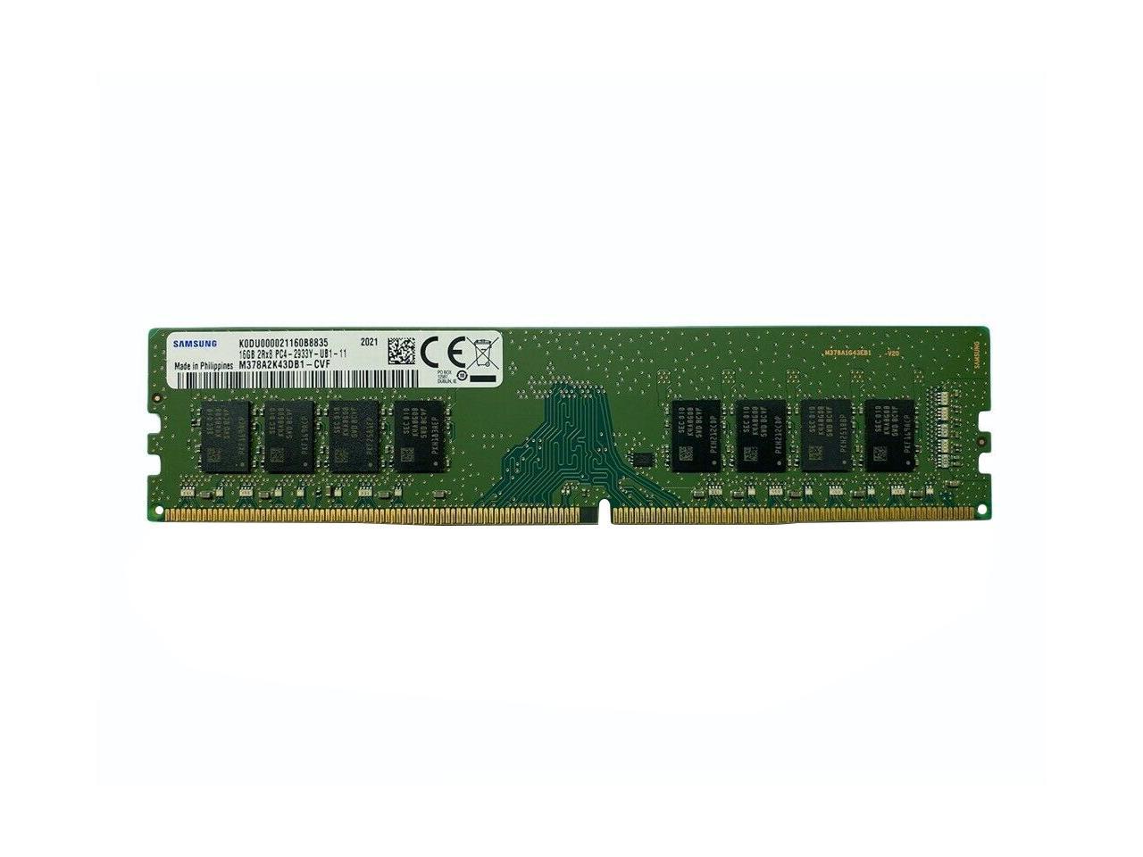 Samsung 16GB 2933MHz RAM is DDR4 2Rx8 PC4-23400 2933Y ...