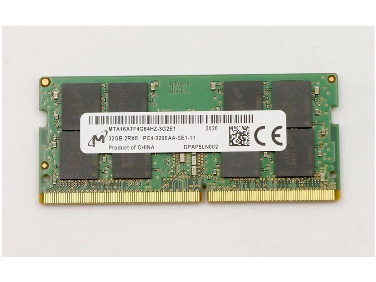 Crucial 32GB 1.2V 16GBx2 260pin CL19 CT2K16G4SFRA266 DDR4-2666MHz NON-ECC  Numbers PC4-21300 Part SODIMM Universal 超激得SALE 16GBx2