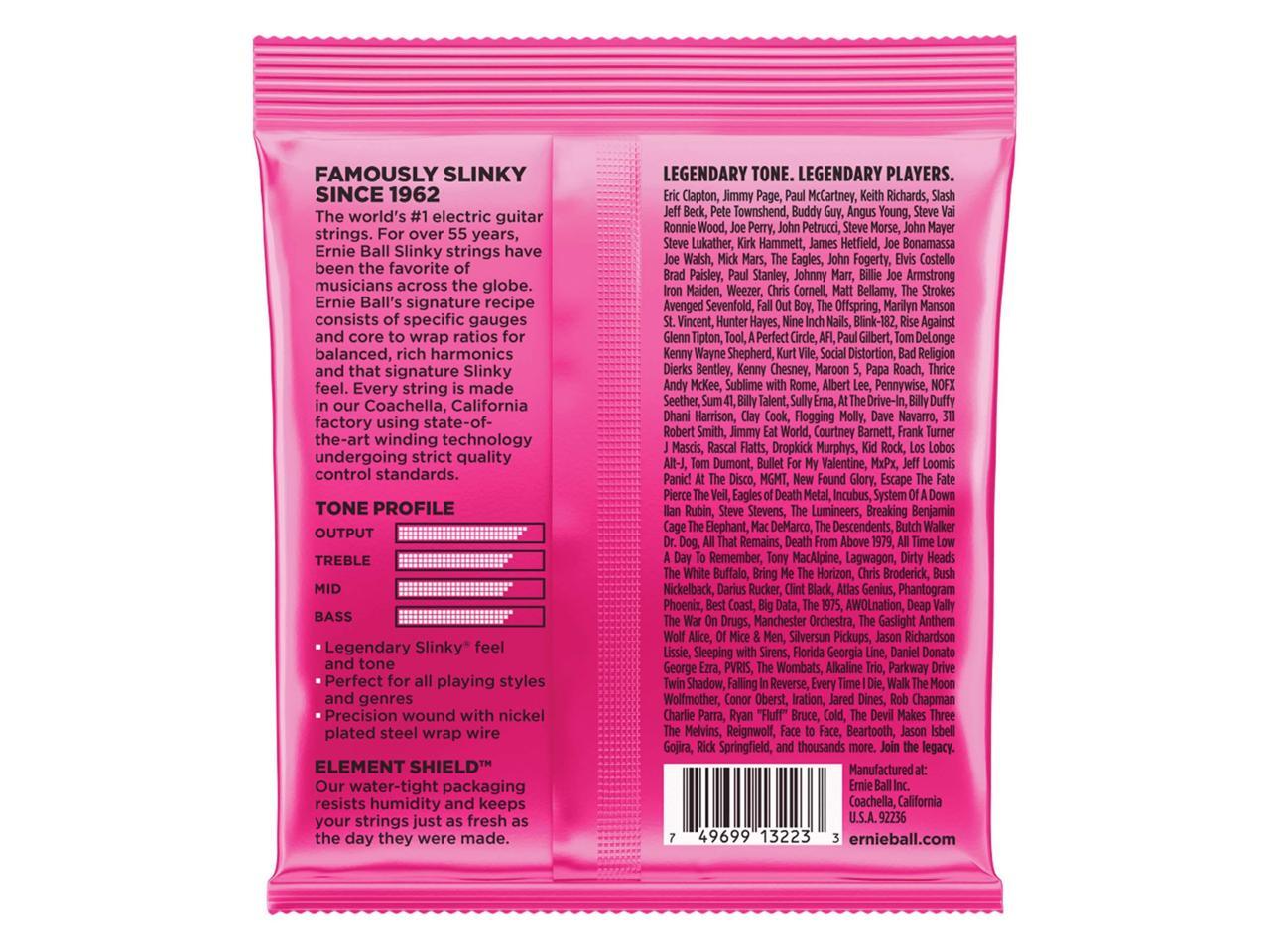 Ernie Ball Super Slinky Nickel Wound Electric Guitar Strings ...