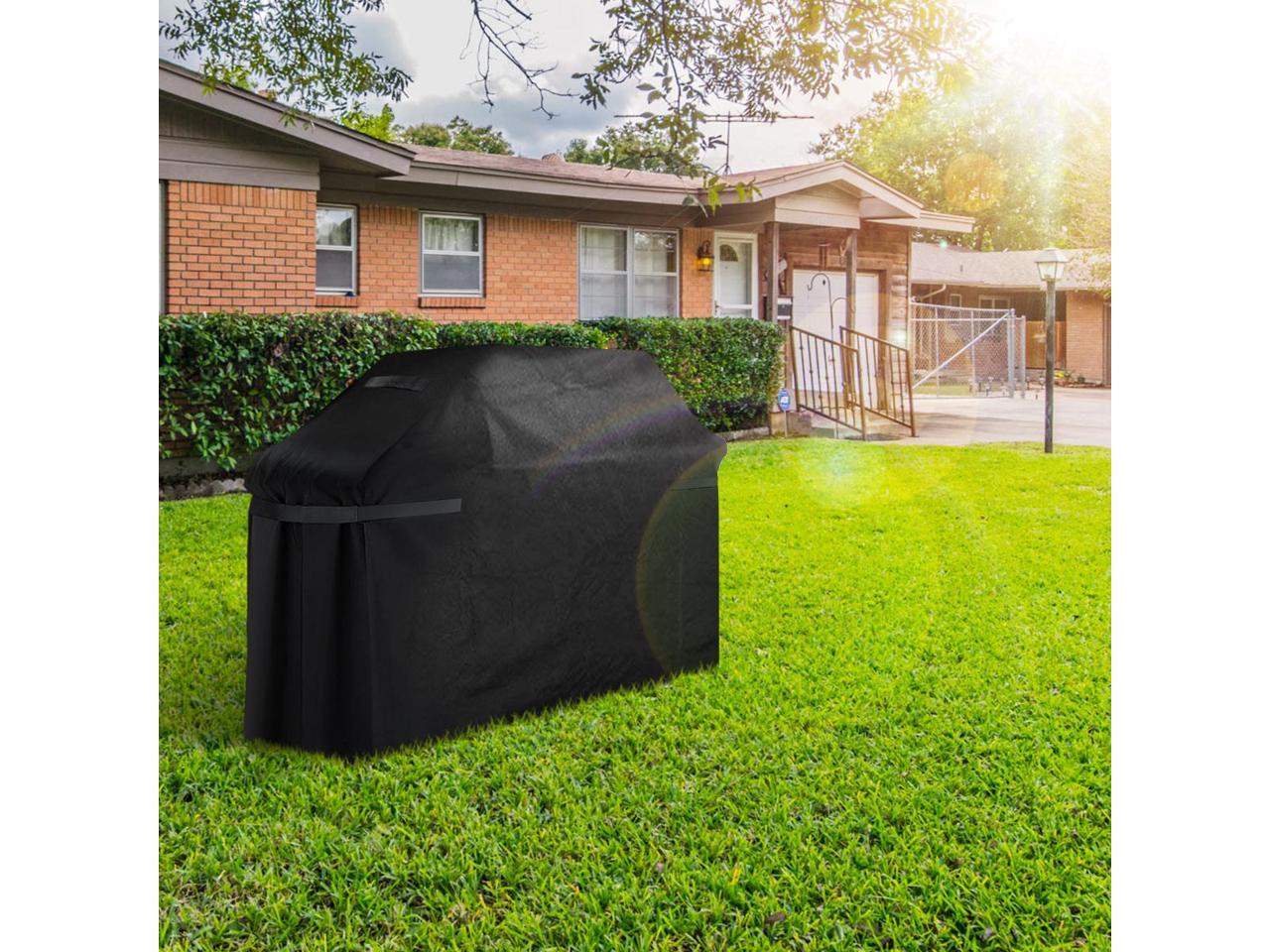 BBQ Cover Barbecue Cover Waterproof 420D Heavy Duty Oxford Fabric 
