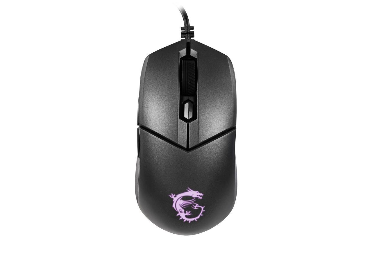 MSI Clutch GM11 Wired GAMING Mouse, RGB Mystic Light, Symmetrical