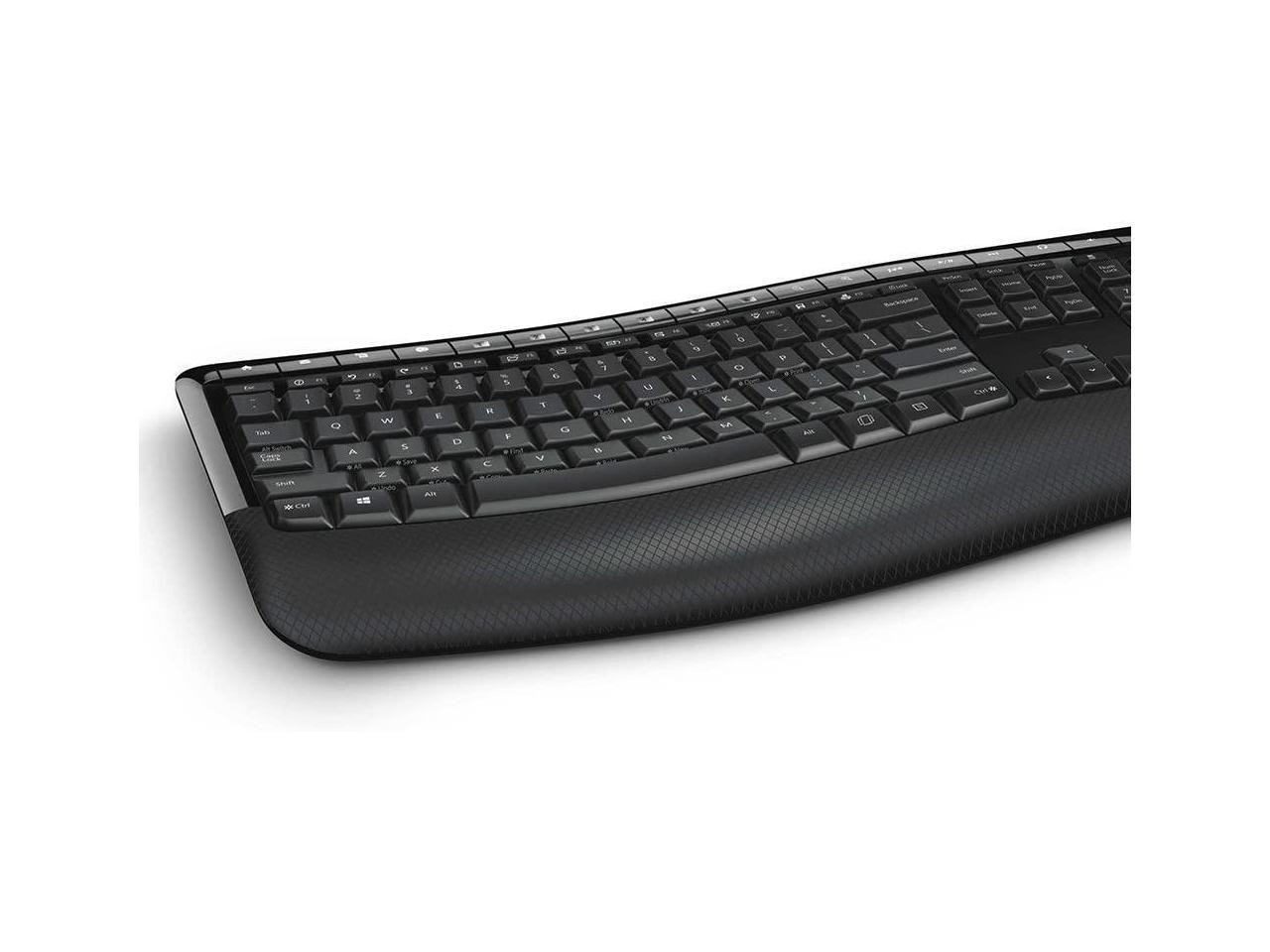 Microsoft Wireless Ergonomic Keyboard and Mouse Combo Desktop 5050