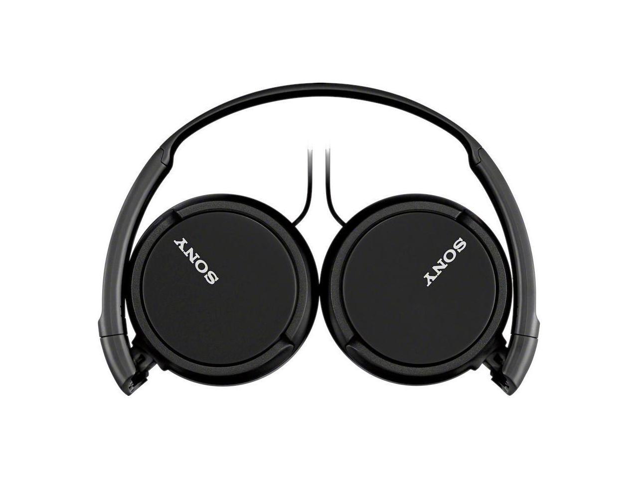 Sony ZX Series Wired OnEar Headphones Black
