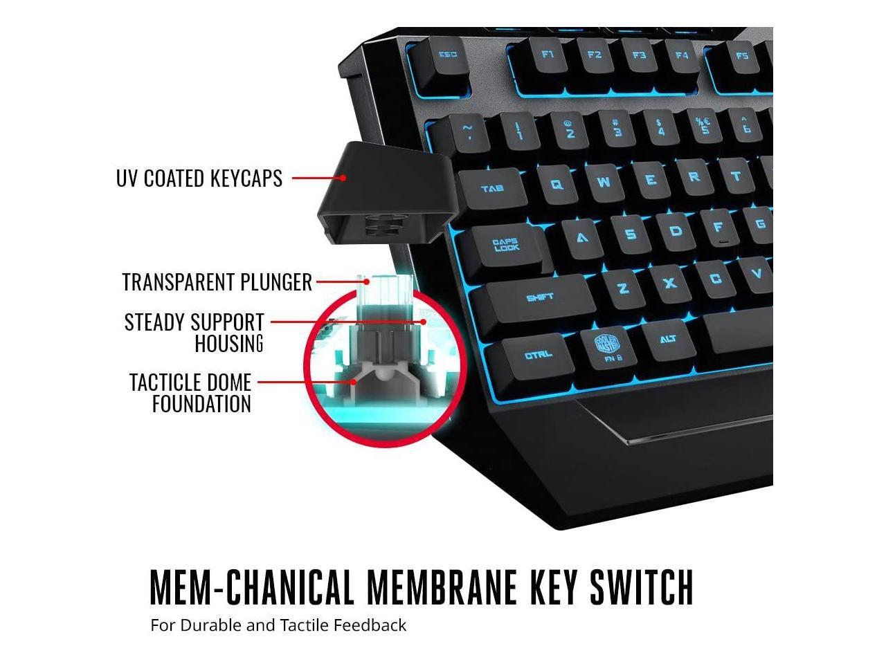 Cooler Master Devastator 3 Gaming Keyboard & Mouse Combo 7 Color Mode