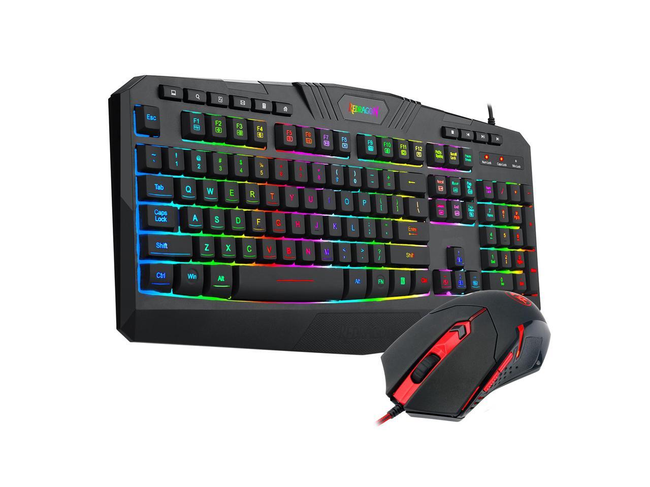 Redragon S101 Wired Gaming Keyboard and M6013 Wired Gaming Mouse Combo