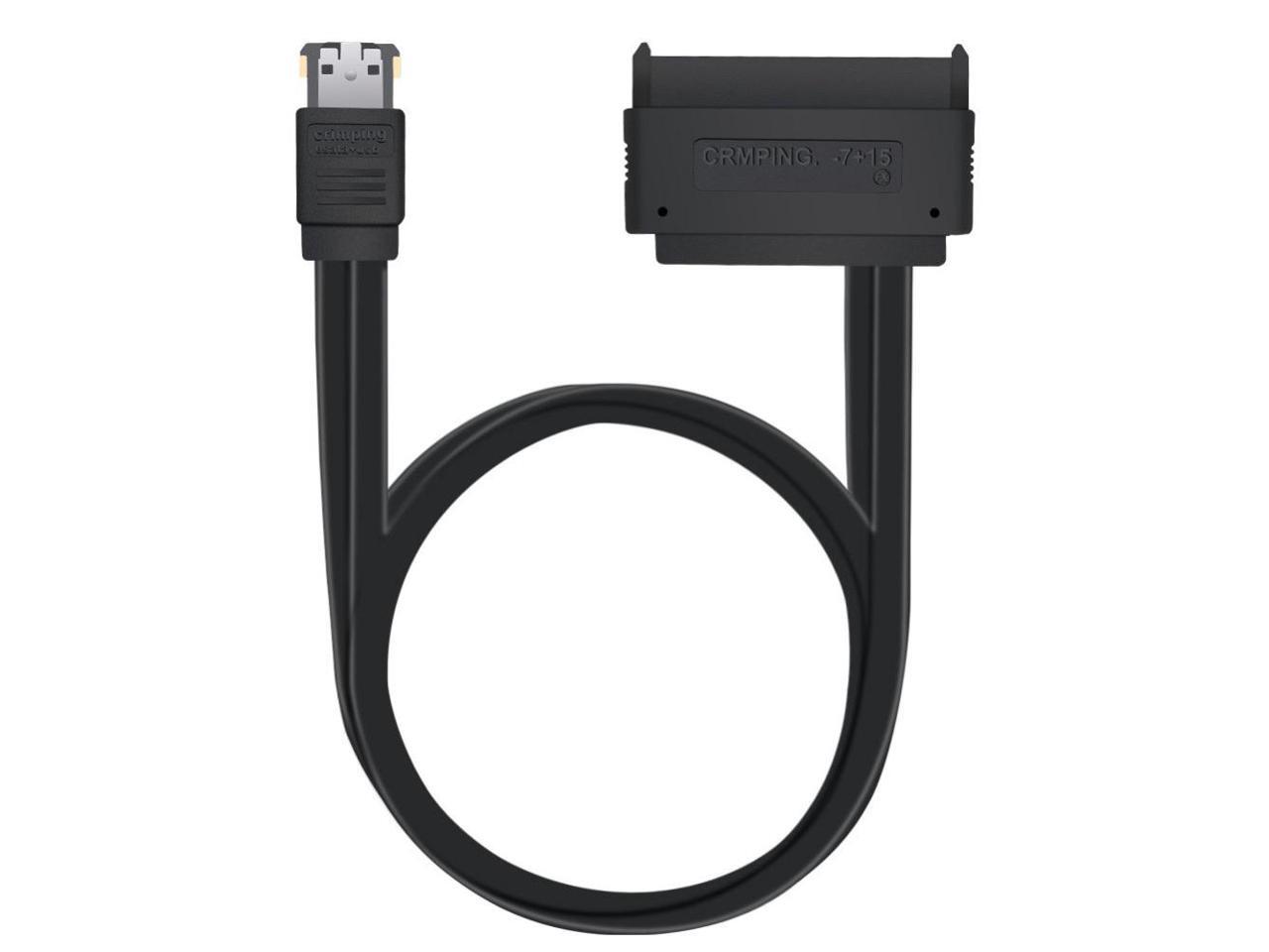 Power Esata to Sata Cable 22Pin Hard Disk Cable eSATA to Slim SATA 7 Pin Connector USB Power