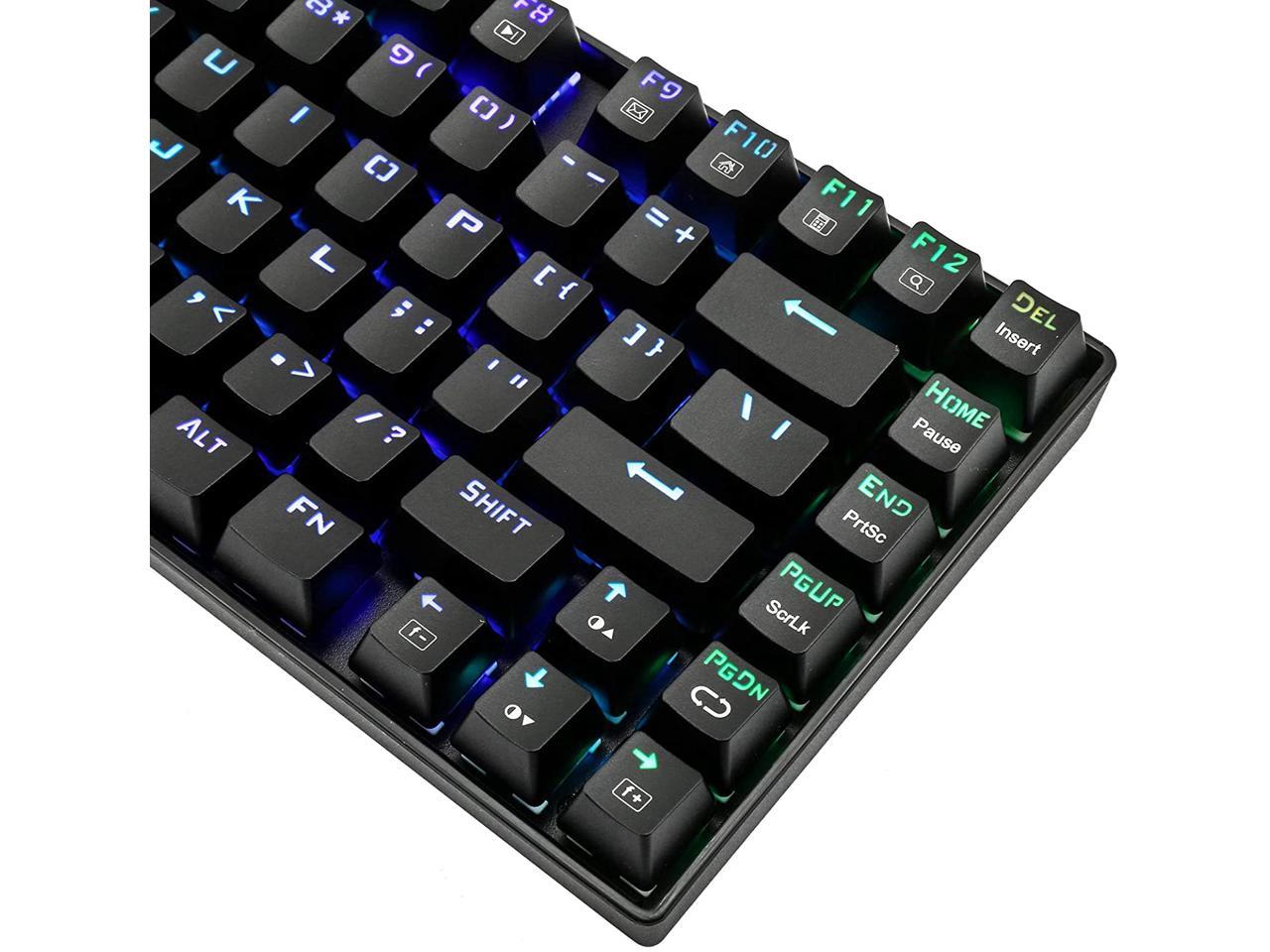 E-YOOSO Z88 Pro 81 Keys RGB Mechanical Gaming Keyboard, 81 Keys Anti