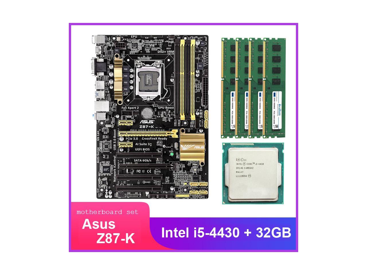 Настройка asus z87 k