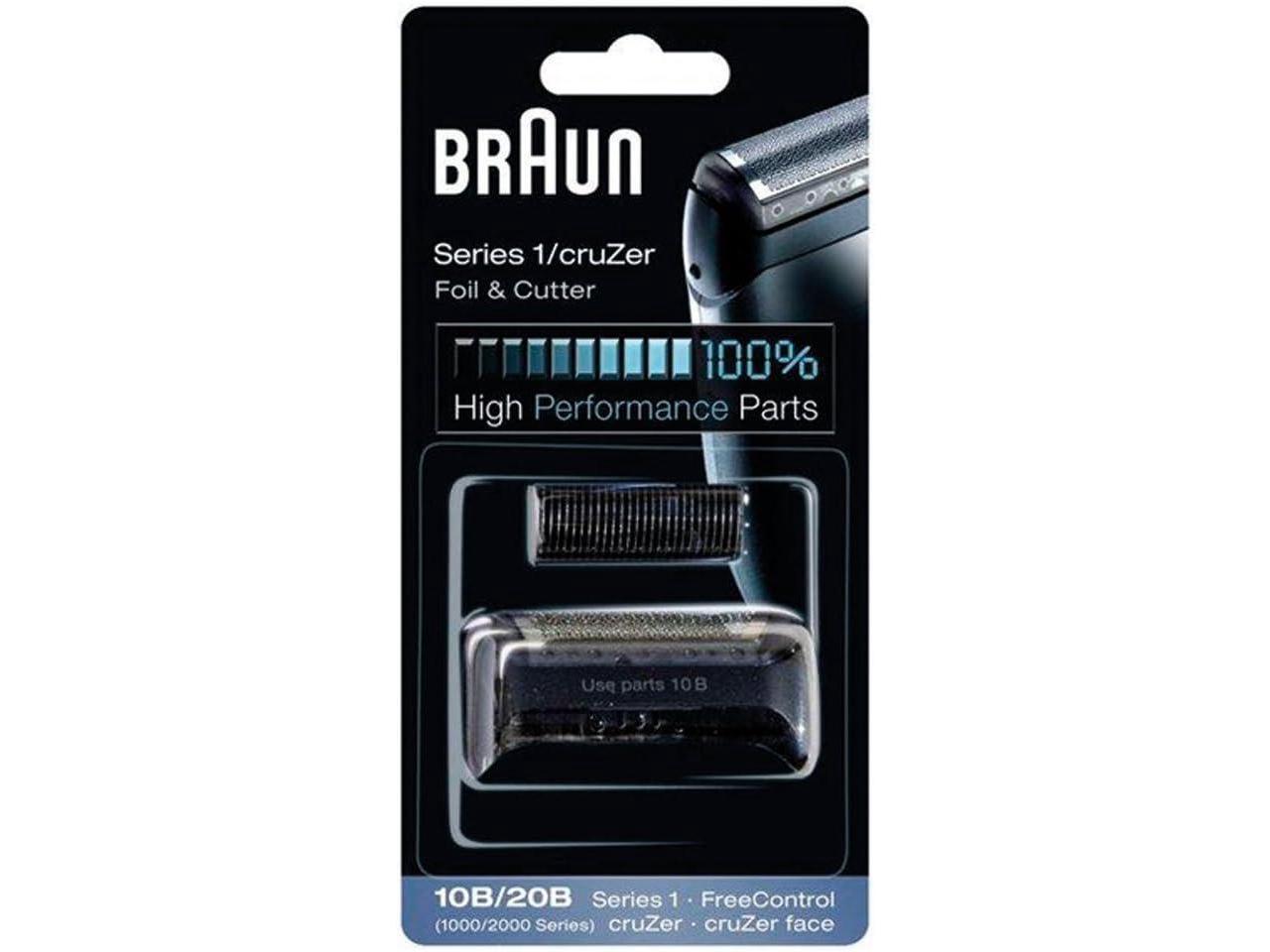 Braun Razor Replacement Foil & Cassette 10B 20B 180 190 1735 1775 5728 5729 170S (1000/2000 Series) 10B 20B by Braun - Newegg.com