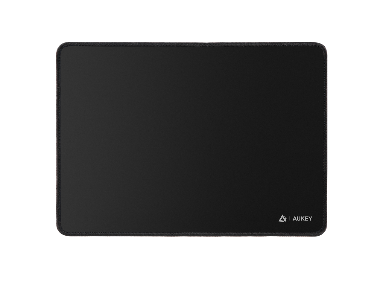 AUKEY Mouse Pad, Gaming Mouse Mat with Smooth Surface, Non-Slip Rubber Base and Anti-Fraying Stitched Edges 13.7” x 9.8”-KM-P1