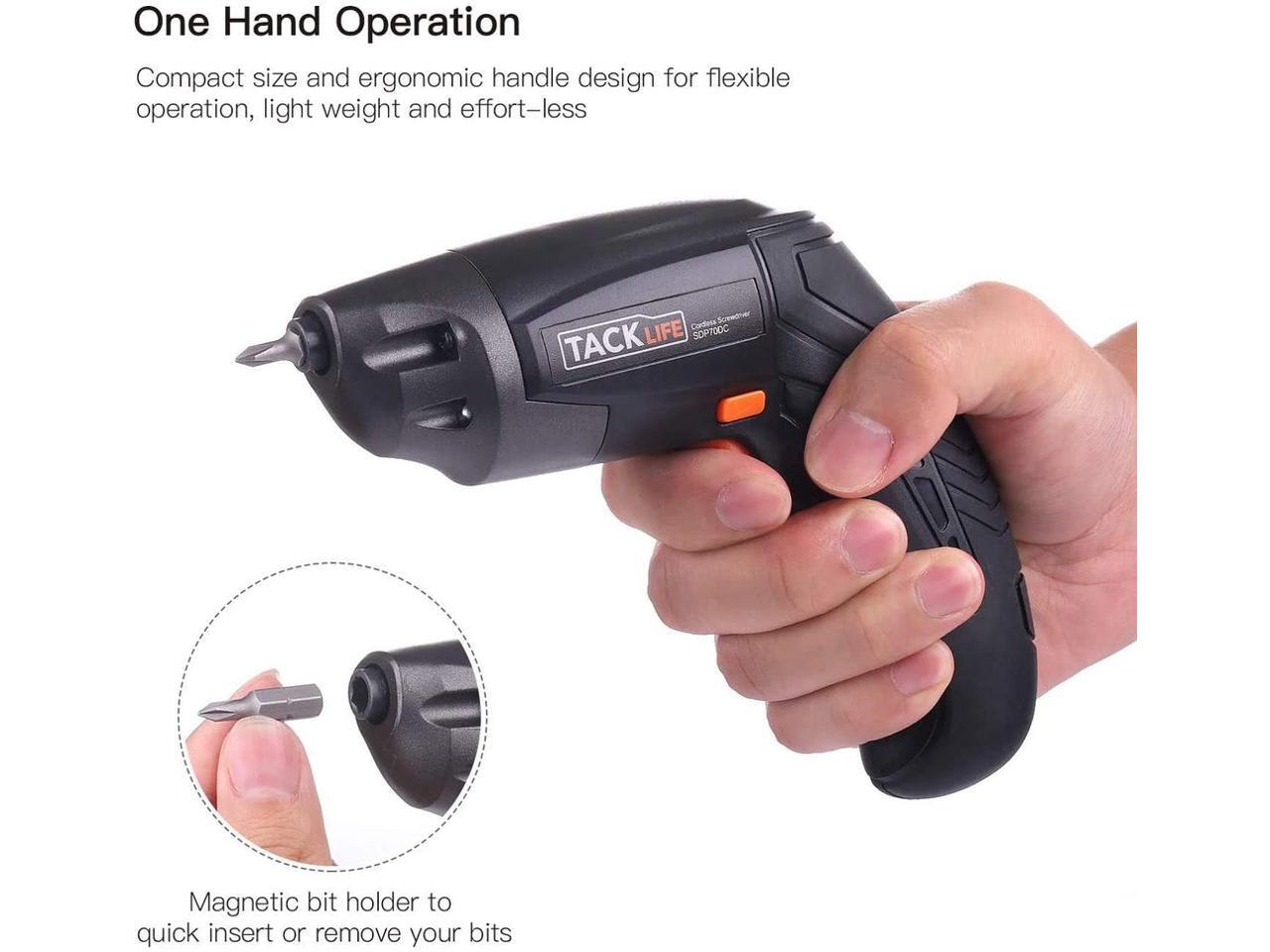 TACKLIFE Cordless Screwdriver Electric 