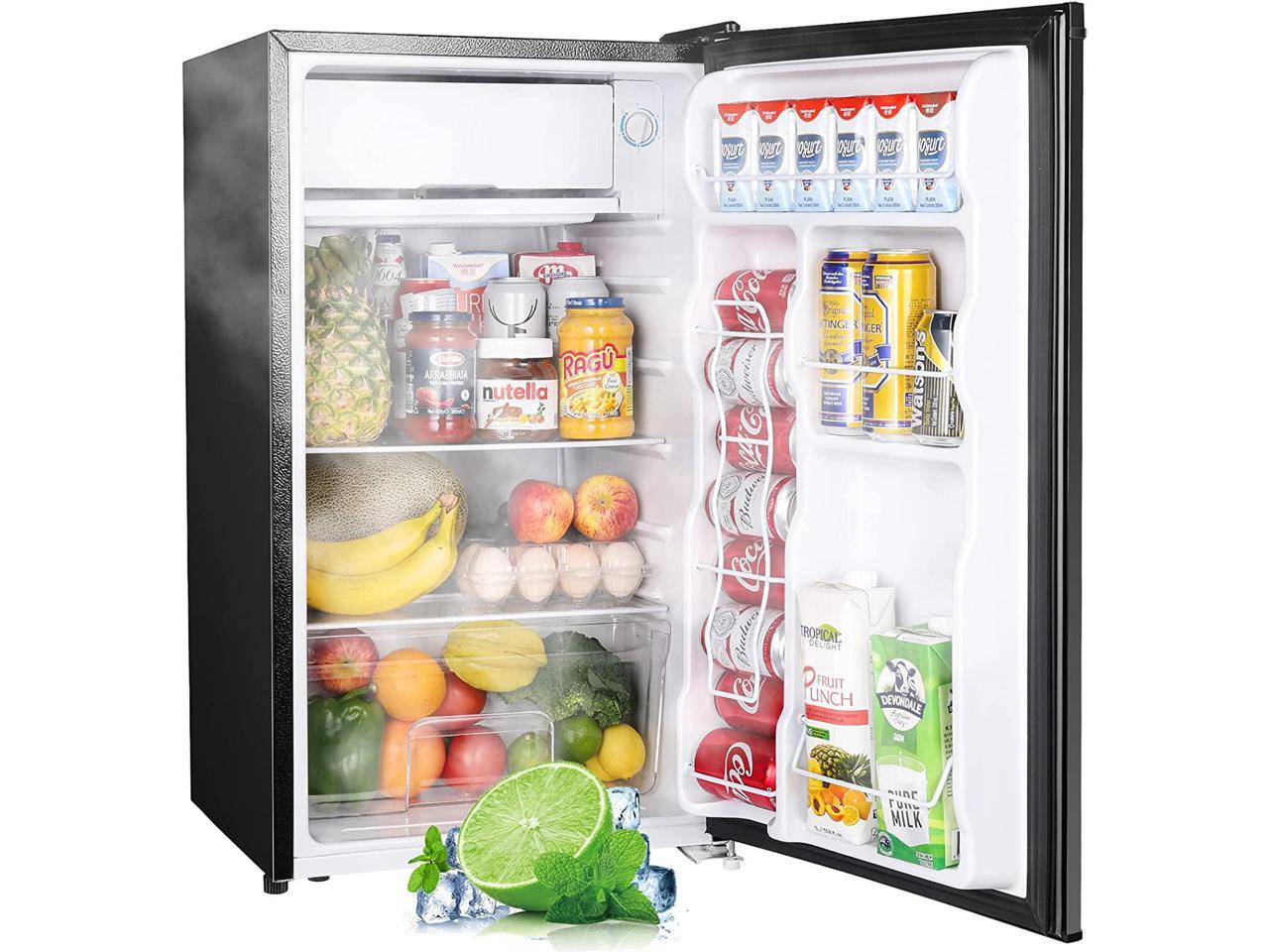 haier mini fridge hr 126bl stainless