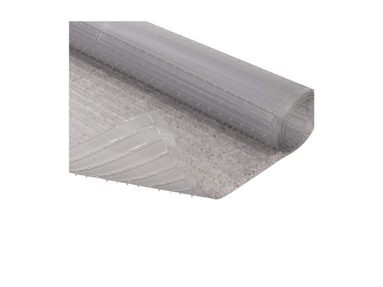 Resilia - Clear Vinyl Plastic Floor Runner/Protector for Deep Pile Carpet -  Skid-Resistant Decorative Pattern, (27 Inches Wide x 6 Feet Long) -  Newegg.com