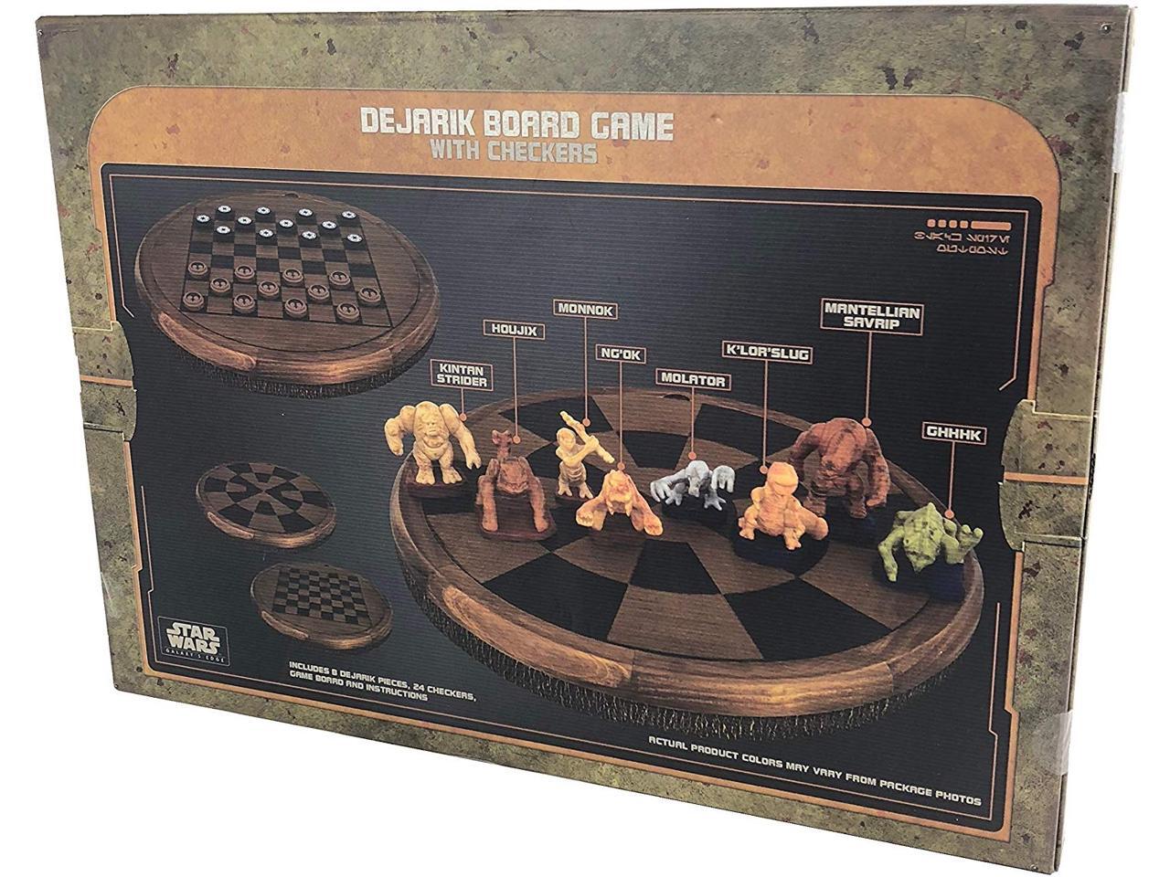 Disney Parks Star Wars Galaxy Edge Dejarik Board Game 8 Figures Checkers  New Box - Newegg.com