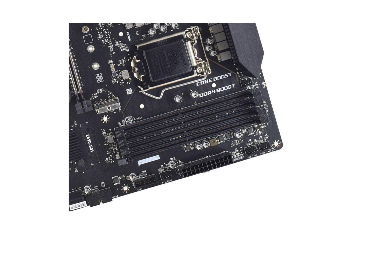 Refurbished: MSI Z490-S01 LGA 1200 Intel Z490 Gaming PC Motherboard ...