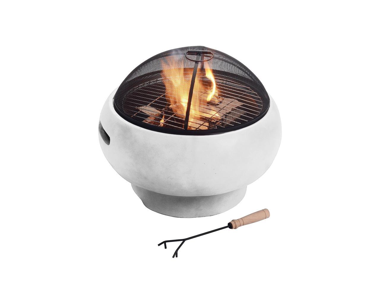 gardenco mgo round fire pit