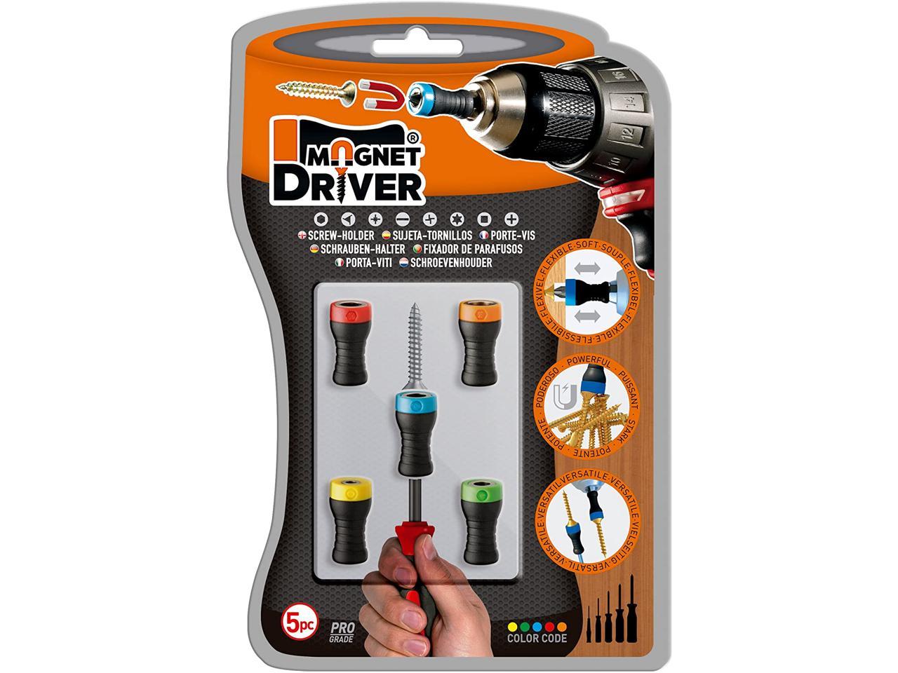 Fits Screwdrivers/Drills Magnet Driver B50 Screw Holder Magnetic Attachment Set 