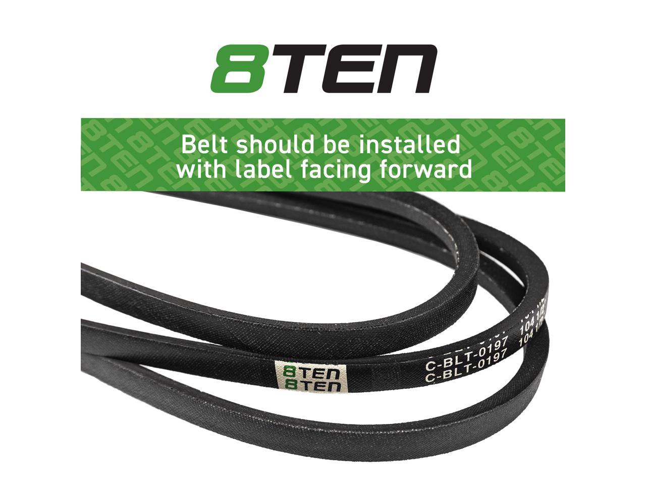 8ten Deck Belt For Cub Cadet 38 Inch Mower 1515 1525 Lawn Tractors 754 0641 954 0641 5370