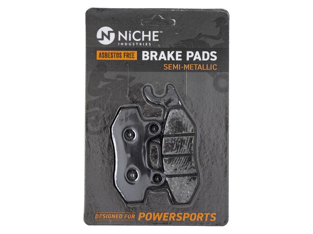 NICHE Brake Pad Set for Kawasaki Z400 Ninja 250R 300 KLR650 430820081