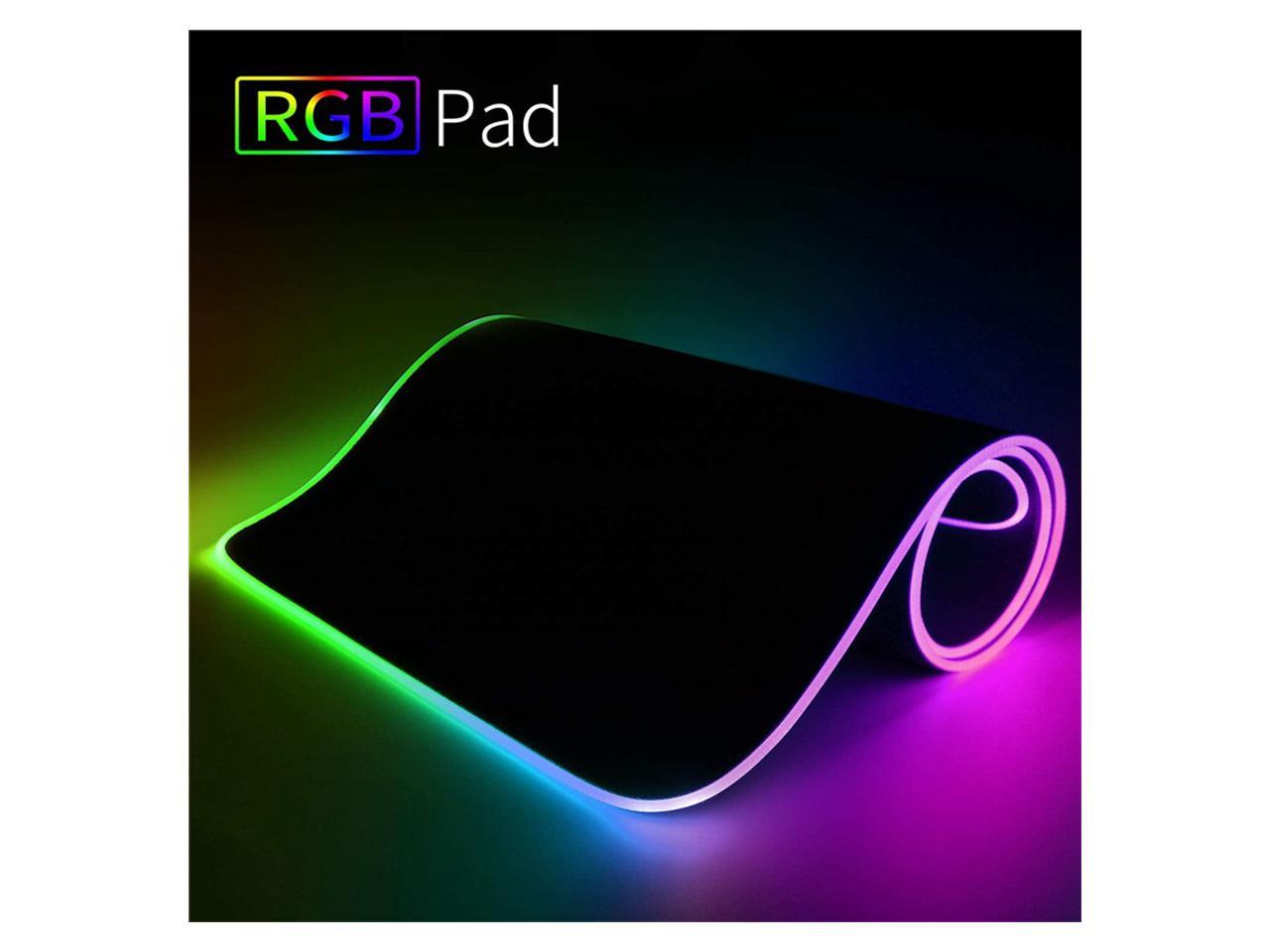 5v 120mA RGB Led Computer Mouse Pad for Gaming/Office Work For keyboard