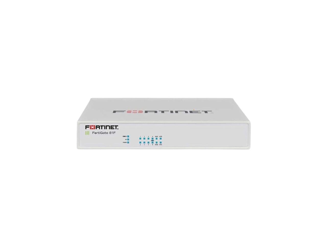 Fortinet FortiGate 81F - Security Appliance - With 3 Years 24x7 ...