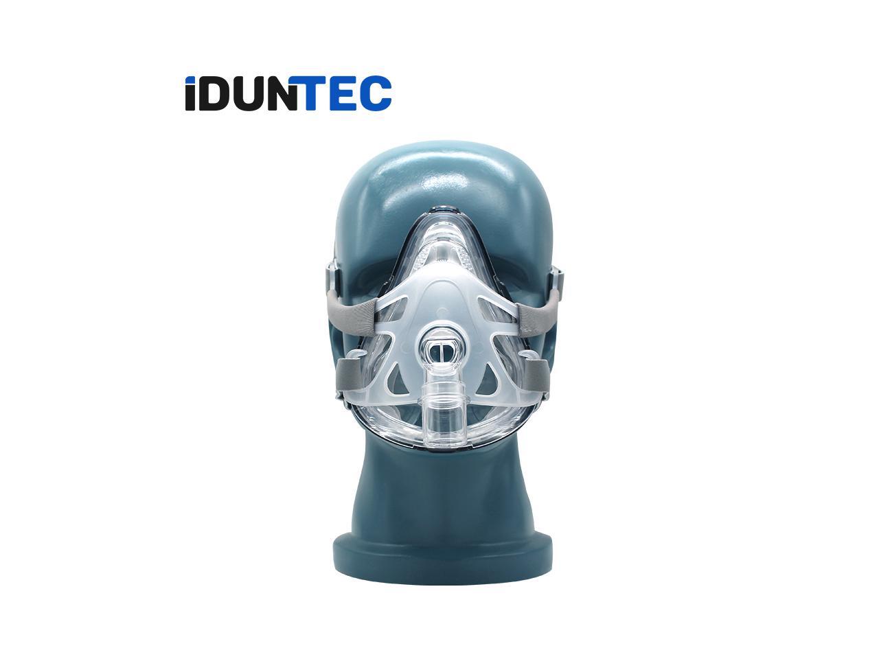 BMC CPAP Full Face Mask FM1A BiPAP Respirator without Forehead with ...
