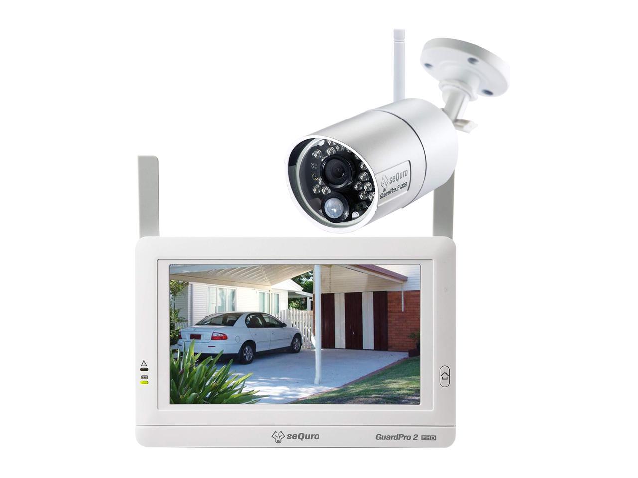 SEQURO GuardPro2 DIY Front Door Security Camera Video Surveillance