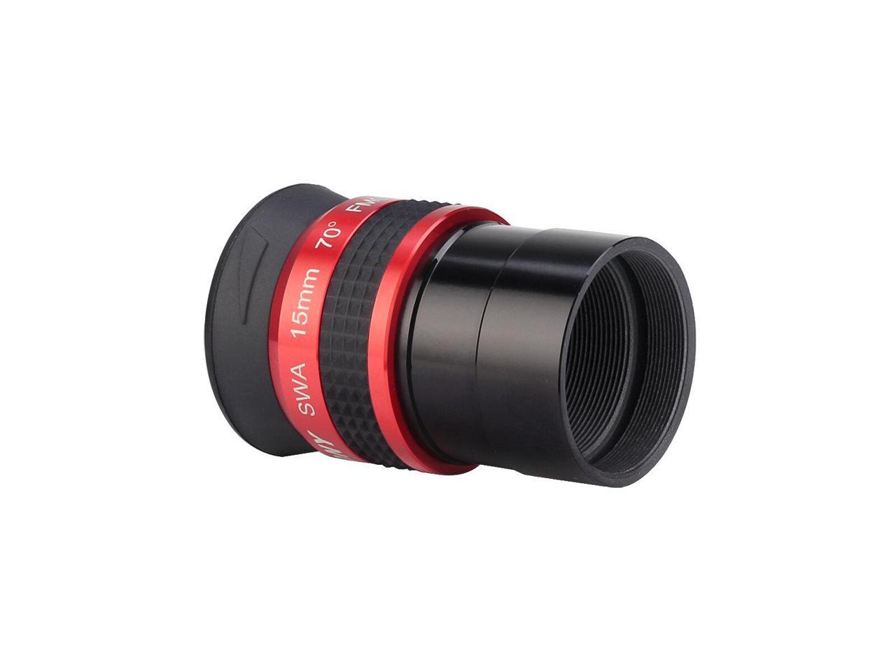SV154 1.25" 70Degree 15mm Superwide Angle Telescope Eyepiece / TwistUp Eyecups