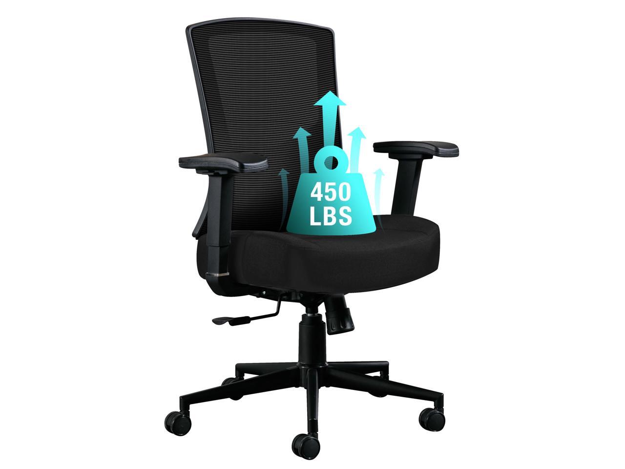 FANTASYLAB Big and Tall Office Chair 450lbs Ergonomic Computer Desk