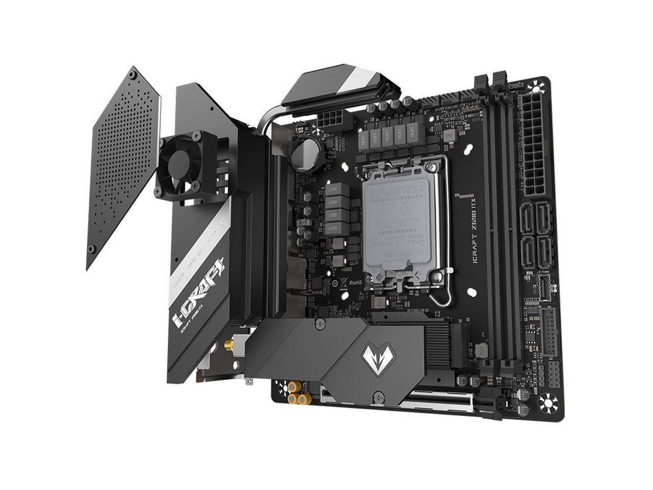 MAXSUN Motherboard Z690 iCraft ITX WiFi (LGA 1700/ Intel Z690/ MiniITX