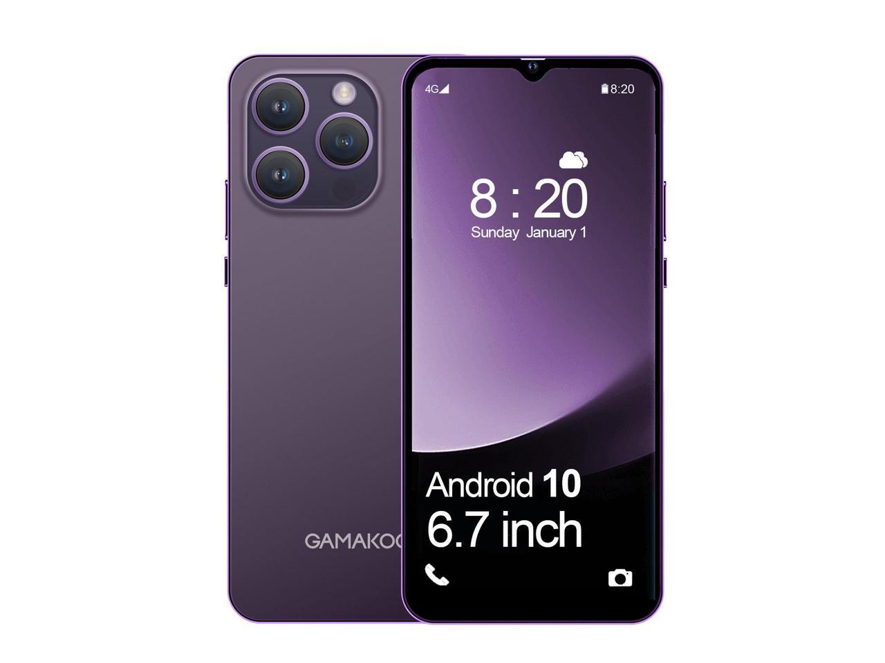GAMAKOO G14 Unlocked Cell Phones Dual SIM 64GB+4GB 6.52" HD+ Display