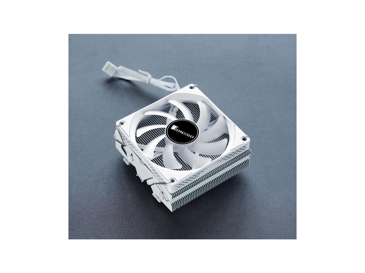 JONSBO HX4170D WHITE High Performance Down-flow CPU Cooling with Auto ...