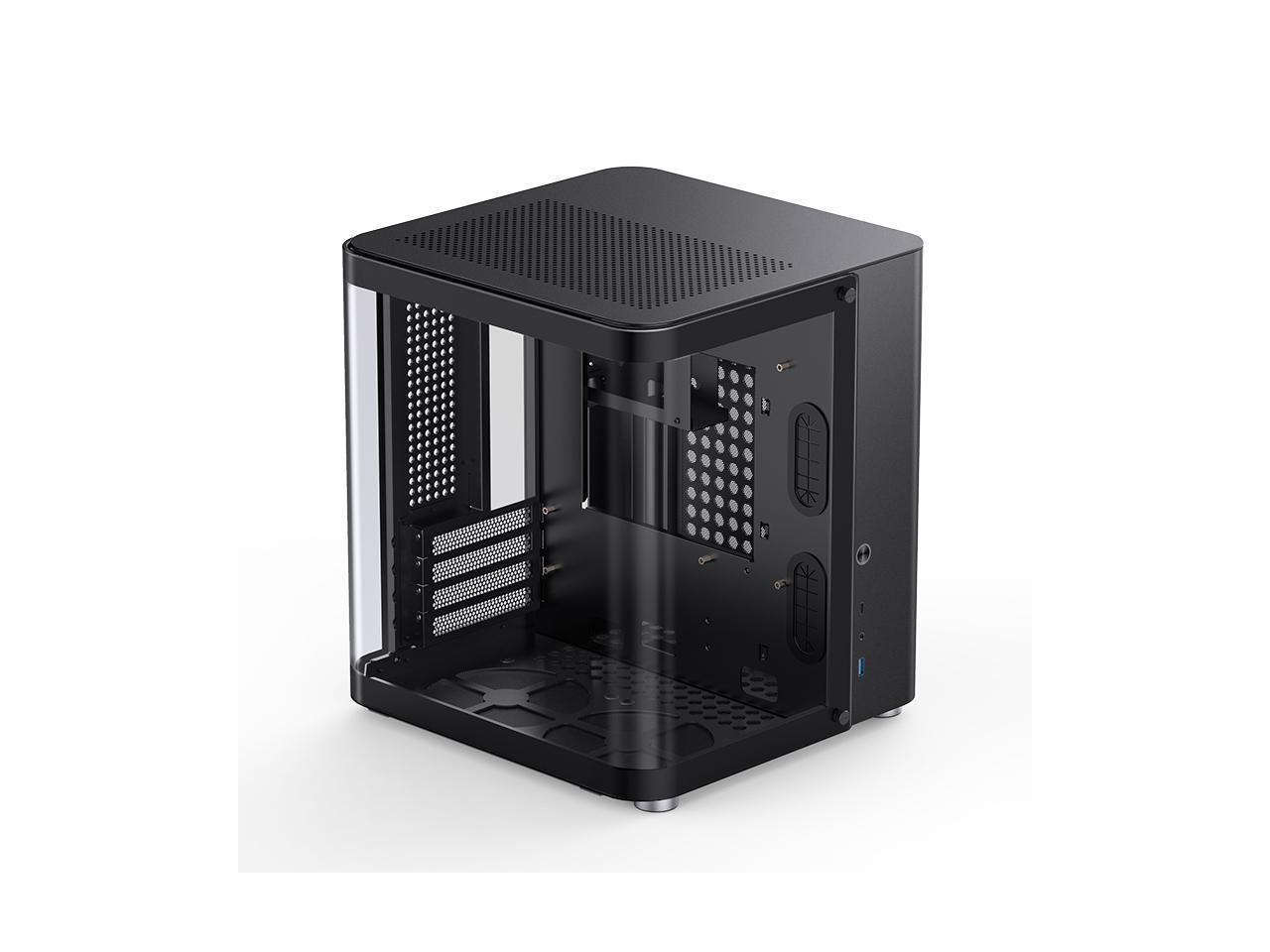 JONSBO TK-1 BLACK V2.0 Micro ATX Mini Tower Computer CASE, Hyperboloid ...