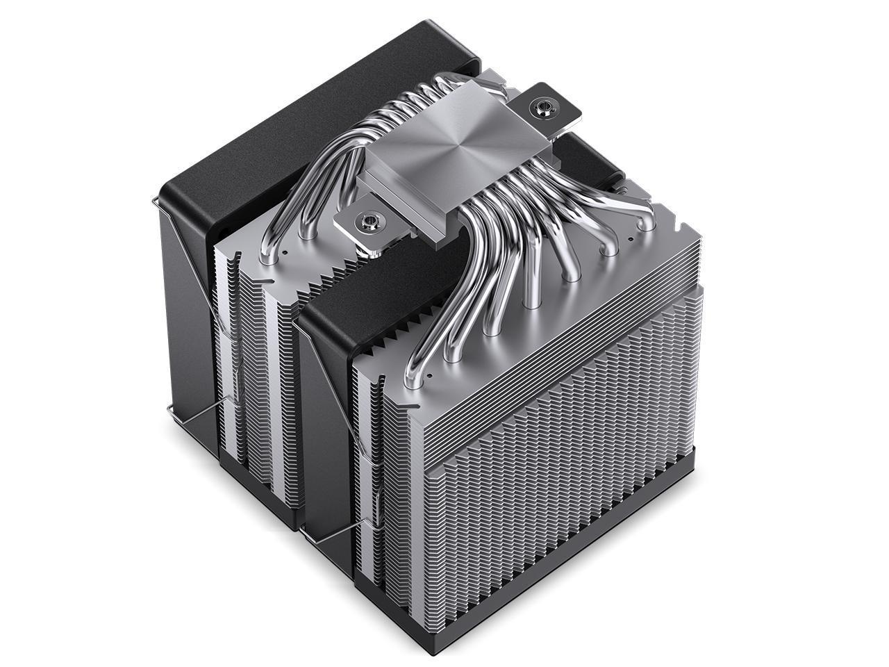 JONSBO CR 3000ARGB CPU Cooler 120mm Dual Fan Dual Tower 7 High Efficiency Composite Anti Gravity