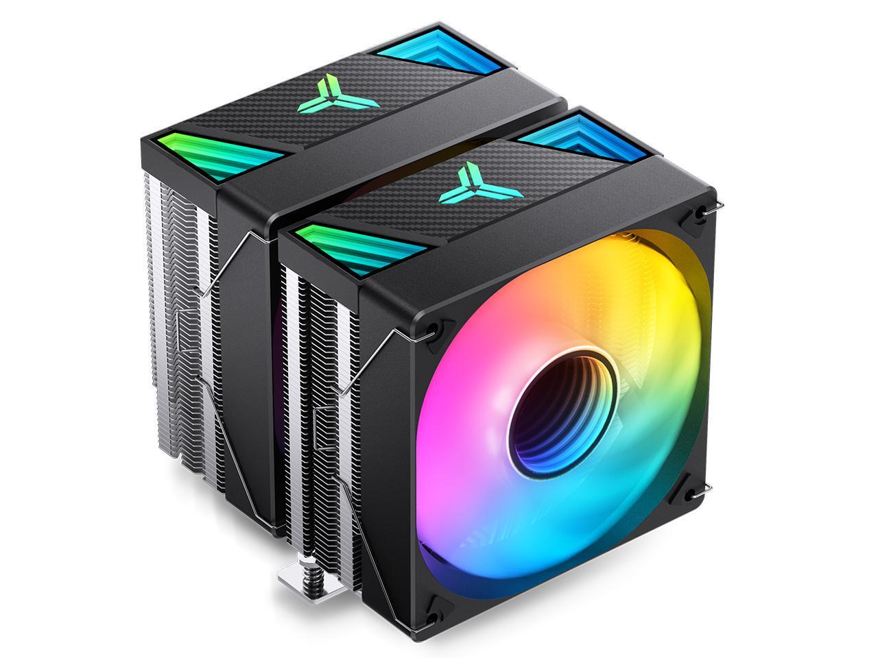 JONSBO CR3000ARGB CPU Cooler,120mm DualFan DualTower,7 High