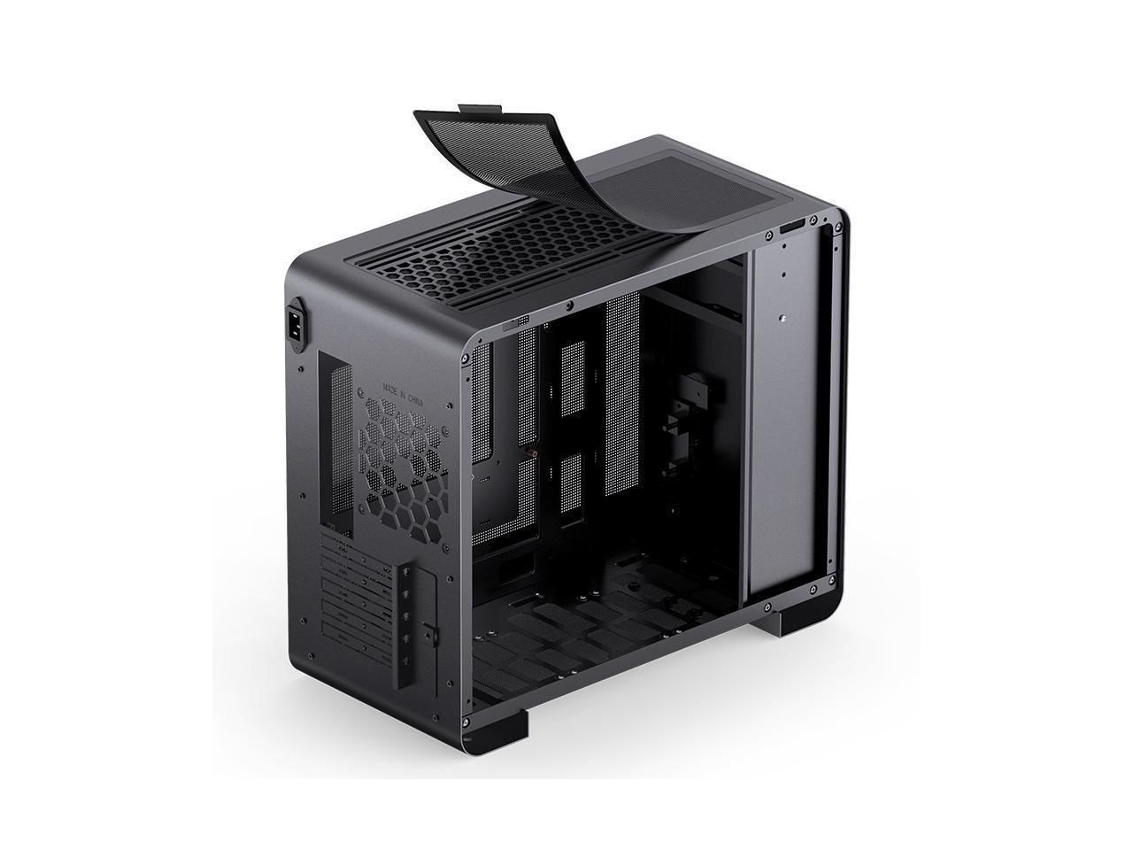 JONSBO U4 MINI MESH BLACK MATX Double Side Mesh Computer Case, Back ...