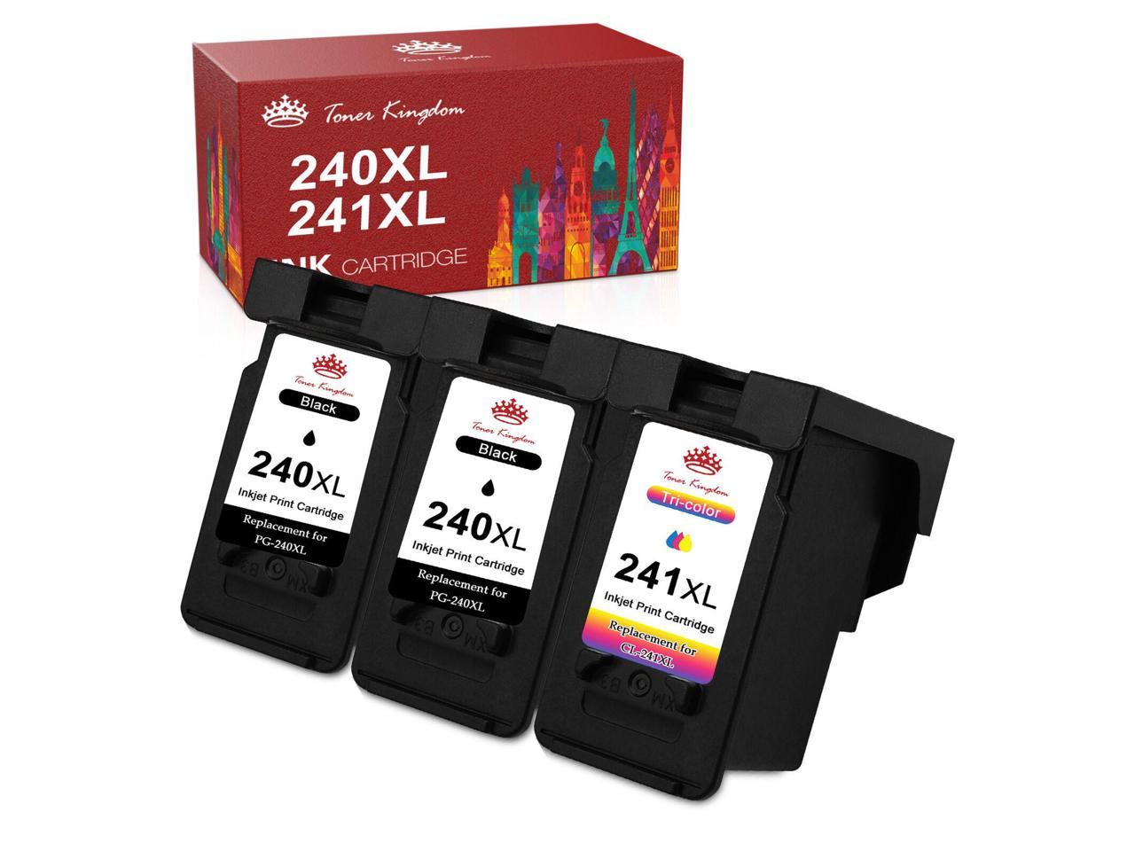 5 pk PG 240XL CL 241XL Ink Cartridge for Canon PIXMA MG MX Printer Series MG2120 